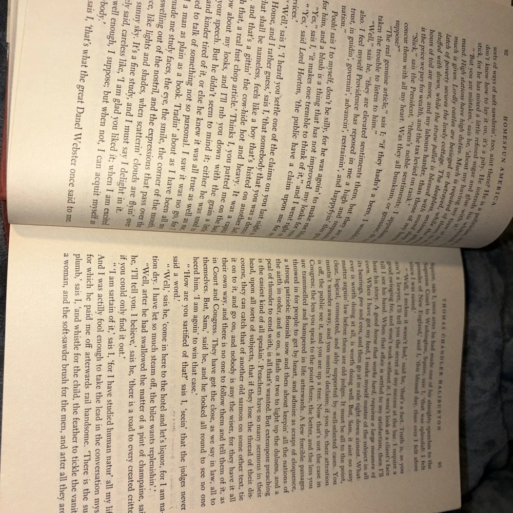 Homespun America A Collection‎ of Writings Wallace Brockway First Printing 1958